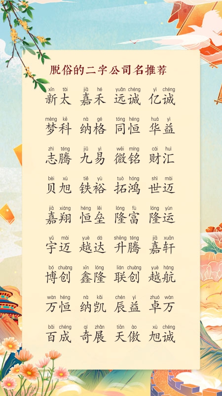 寓意好的劳务公司名字